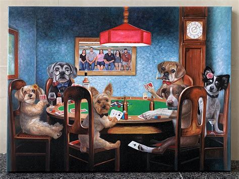 dogs playing poker painting meaning|The Fascinating Story behind the ‘Dogs Playing Poker’ Painting.